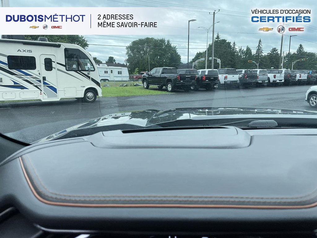 GMC Sierra 1500 AT4, DURAMAX 3.0L DIESEL CREW, CUIR, TOIT GR TECH 2022 à Victoriaville, Québec - 22 - w1024h768px