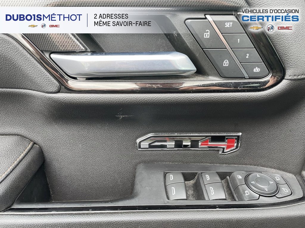 GMC Sierra 1500 AT4, DURAMAX 3.0L DIESEL CREW, CUIR, TOIT GR TECH 2022 à Victoriaville, Québec - 18 - w1024h768px