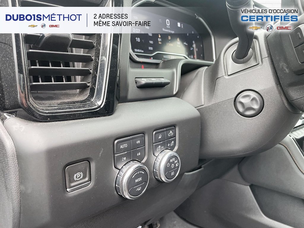 GMC Sierra 1500 AT4, DURAMAX 3.0L DIESEL CREW, CUIR, TOIT GR TECH 2022 à Victoriaville, Québec - 20 - w1024h768px