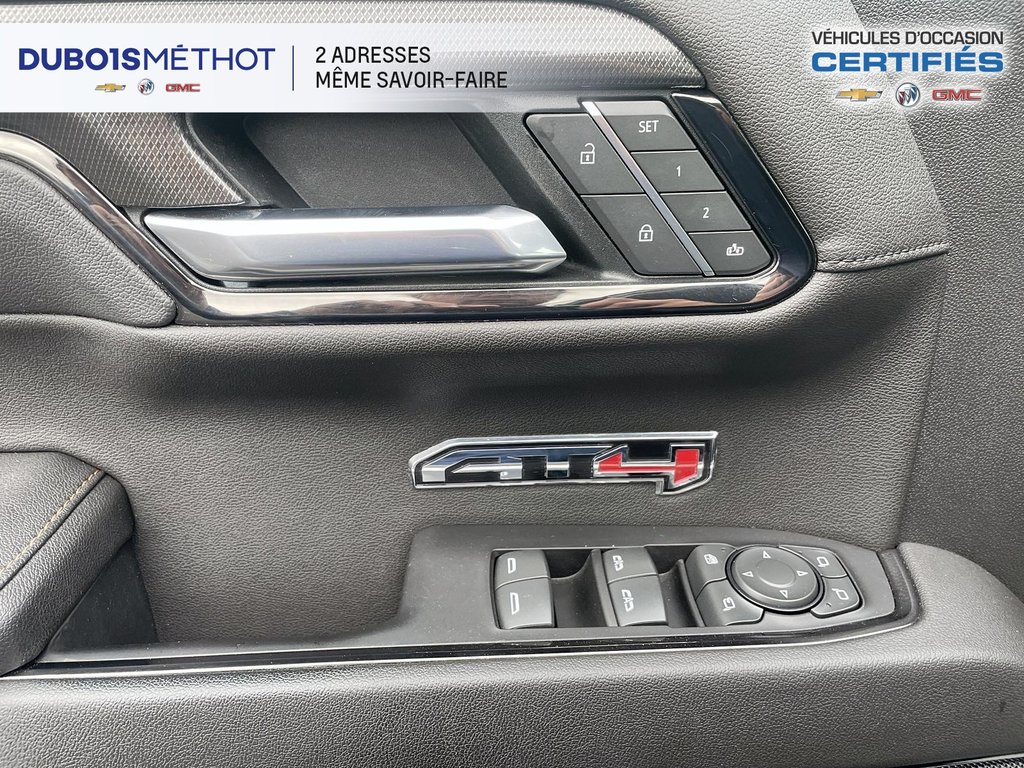 2022 GMC Sierra 1500 AT4, V8 6.2L, 4X4, CUIR TOIT BOSE GPS  4X4 CREW !! in Plessisville, Quebec - 23 - w1024h768px