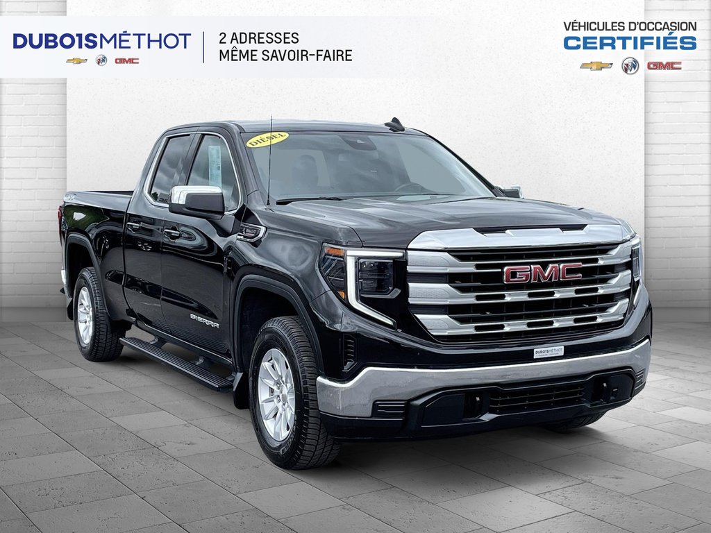 GMC Sierra 1500 SLE, DURAMAX, 3.0L DIESEL DOUBLE CAB, 4X4 !!! 2023 à Victoriaville, Québec - 10 - w1024h768px