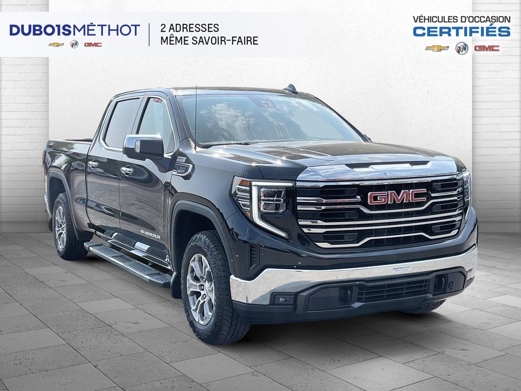 GMC Sierra 1500 SLT, DURAMAX, 3.0L DIESEL, CUIR 4X4 CREW !!! 2023 à Victoriaville, Québec - 10 - w1024h768px