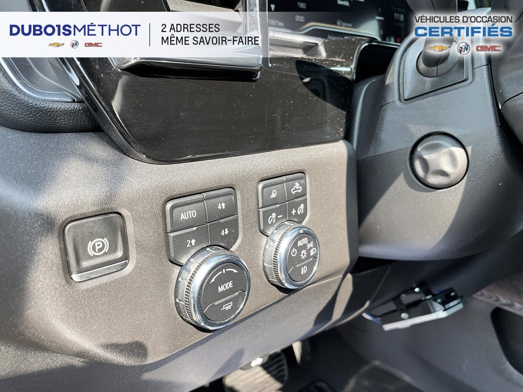 GMC Sierra 1500 SLT, DURAMAX, 3.0L DIESEL, CUIR 4X4 CREW !!! 2023 à Victoriaville, Québec - 24 - w1024h768px