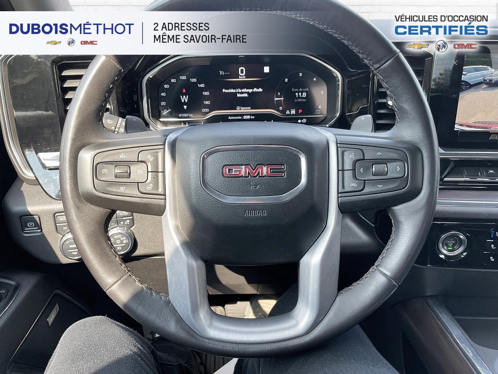 GMC Sierra 1500 SLT, DURAMAX, 3.0L DIESEL, CUIR 4X4 CREW !!! 2023 à Victoriaville, Québec - 29 - w1024h768px