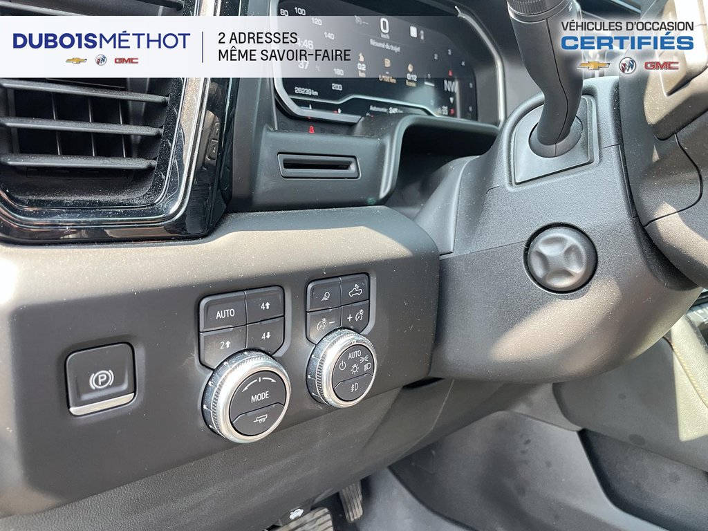 GMC Sierra 1500 AT4, DURAMAX 3.0L DIESEL CREW CUIR 4X4, CONSOLE !! 2023 à Plessisville, Québec - 25 - w1024h768px