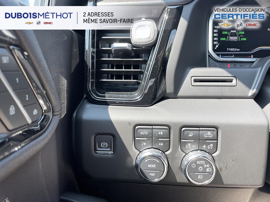 GMC Sierra 1500 AT4, DURAMAX, 3.0L DIESEL, CUIR, BOSE, 4X4 !!! 2023 à Victoriaville, Québec - 27 - w1024h768px