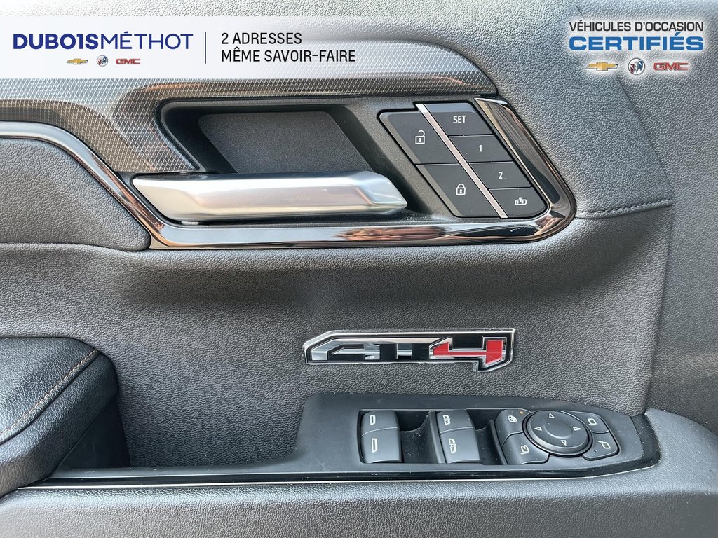 GMC Sierra 1500 AT4, DURAMAX, 3.0L DIESEL, CUIR, BOSE, 4X4 !!! 2023 à Victoriaville, Québec - 22 - w1024h768px