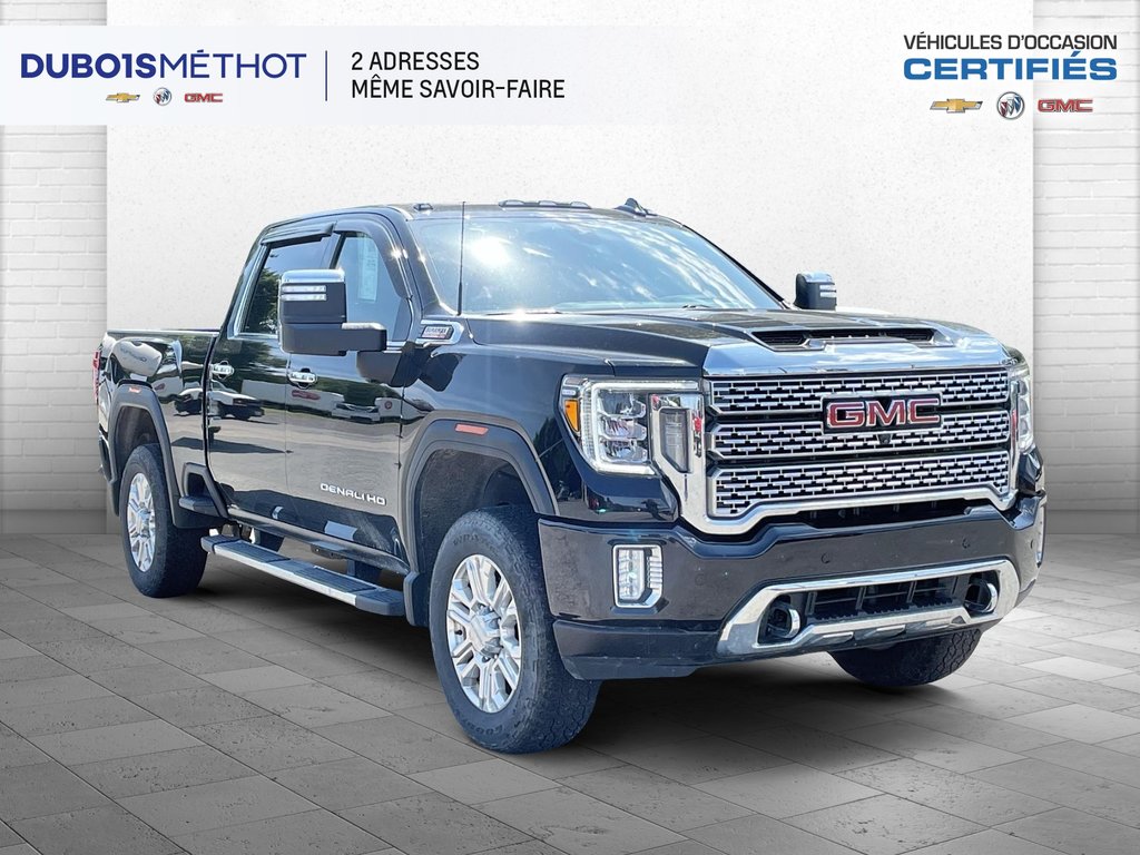 2021 GMC Sierra 2500HD DURAMAX V8 6.6L DIESEL, DENALI, CUIR, CREW, 4X4 !! in Victoriaville, Quebec - 10 - w1024h768px