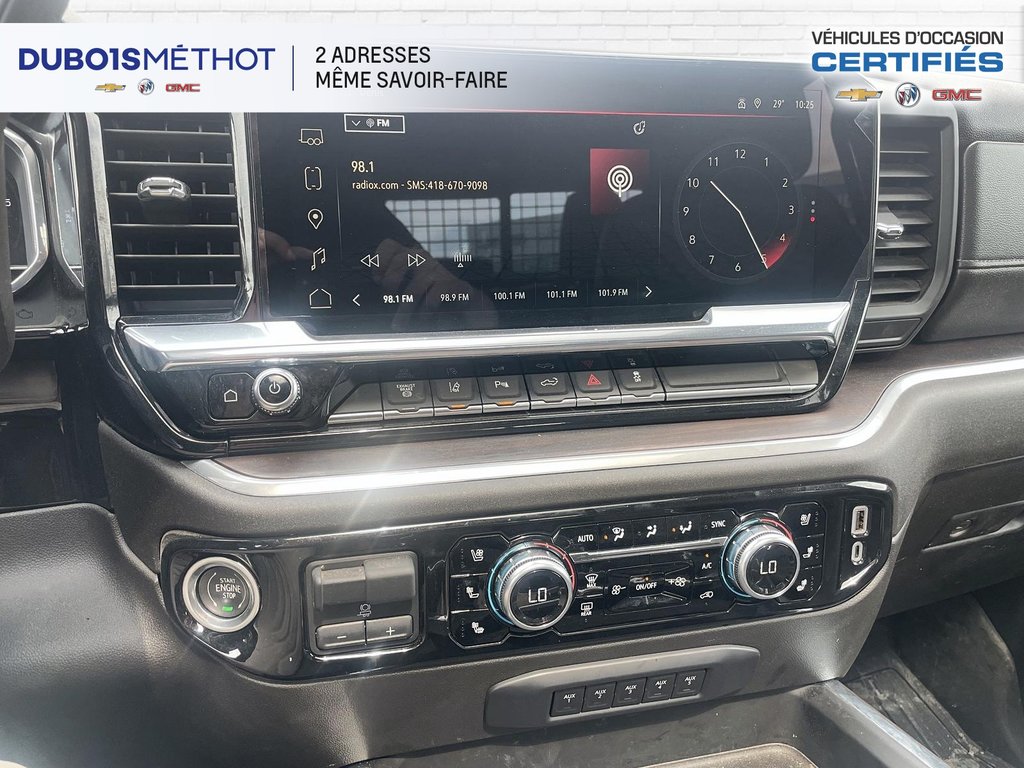 GMC Sierra 2500HD SLT, BOITE LONGUE, CUIR, TOIT, 4X4 !!! 2024 à Plessisville, Québec - 5 - w1024h768px