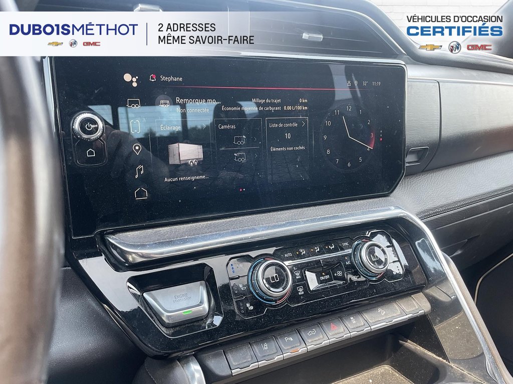GMC Sierra 2500HD V8 6.6L ESSENCE GAS DENALI BOITE LONGUE 8 PIEDS 2024 à Victoriaville, Québec - 21 - w1024h768px