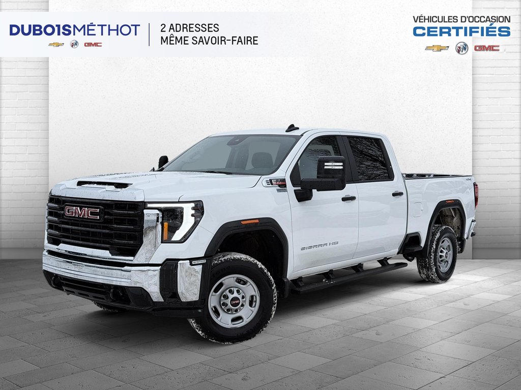 2025 GMC Sierra 2500HD PRO, DURAMAX, V8 6.6L DIESEL CREW 4X4 !!! in Plessisville, Quebec - 1 - w1024h768px