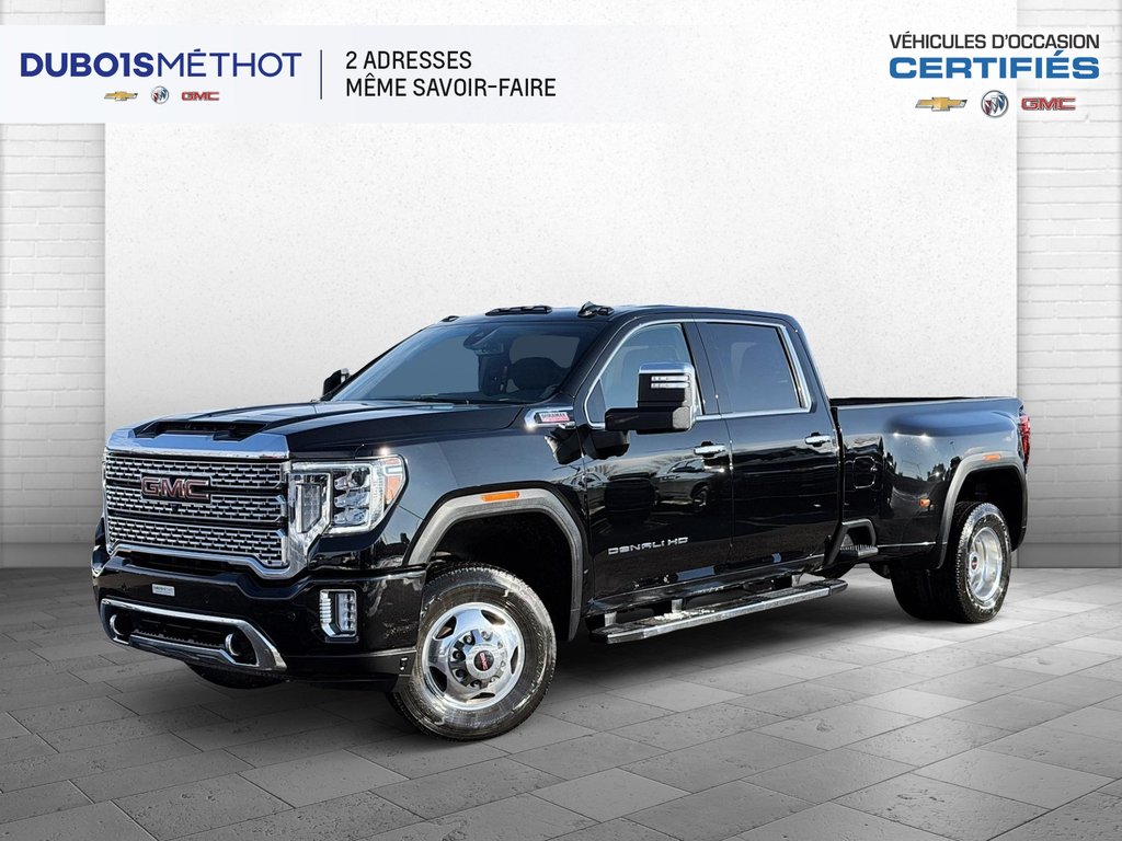 2023 GMC Sierra 3500HD DENALI, DOUBLE ROUE, DURAMAX V8 6.6L DIESEL CUIR ! in Plessisville, Quebec - 1 - w1024h768px