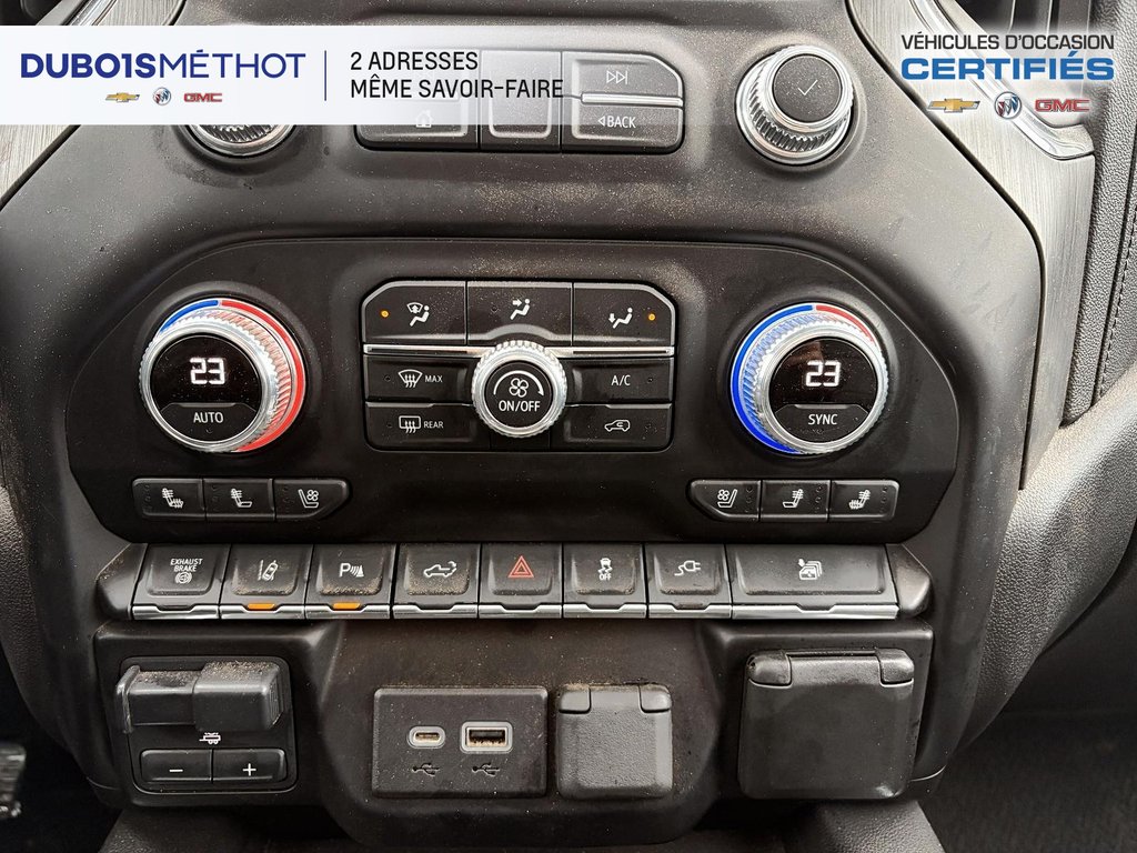 2023 GMC Sierra 3500HD DENALI, DOUBLE ROUES, V8 6.6L DIESEL, CUIR !!! in Victoriaville, Quebec - 26 - w1024h768px