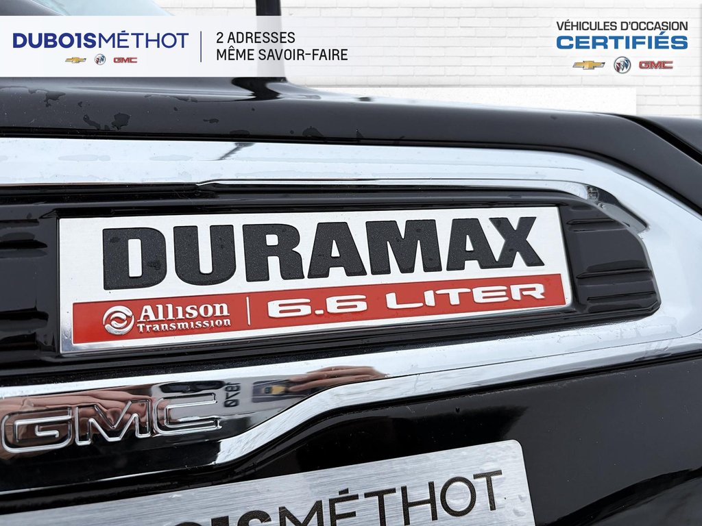 2023 GMC Sierra 3500HD DENALI, DOUBLE ROUES, V8 6.6L DIESEL, CUIR !!! in Victoriaville, Quebec - 9 - w1024h768px