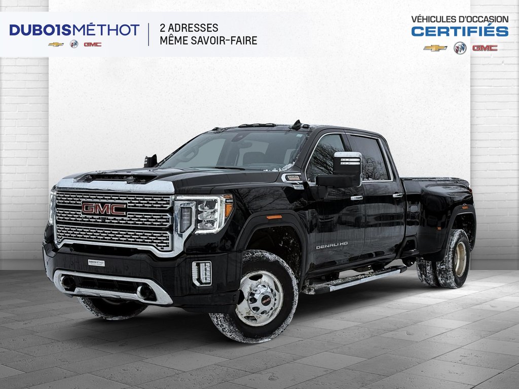 2023 GMC Sierra 3500HD DENALI, DOUBLE ROUES, V8 6.6L DIESEL, CUIR !!! in Victoriaville, Quebec - 1 - w1024h768px