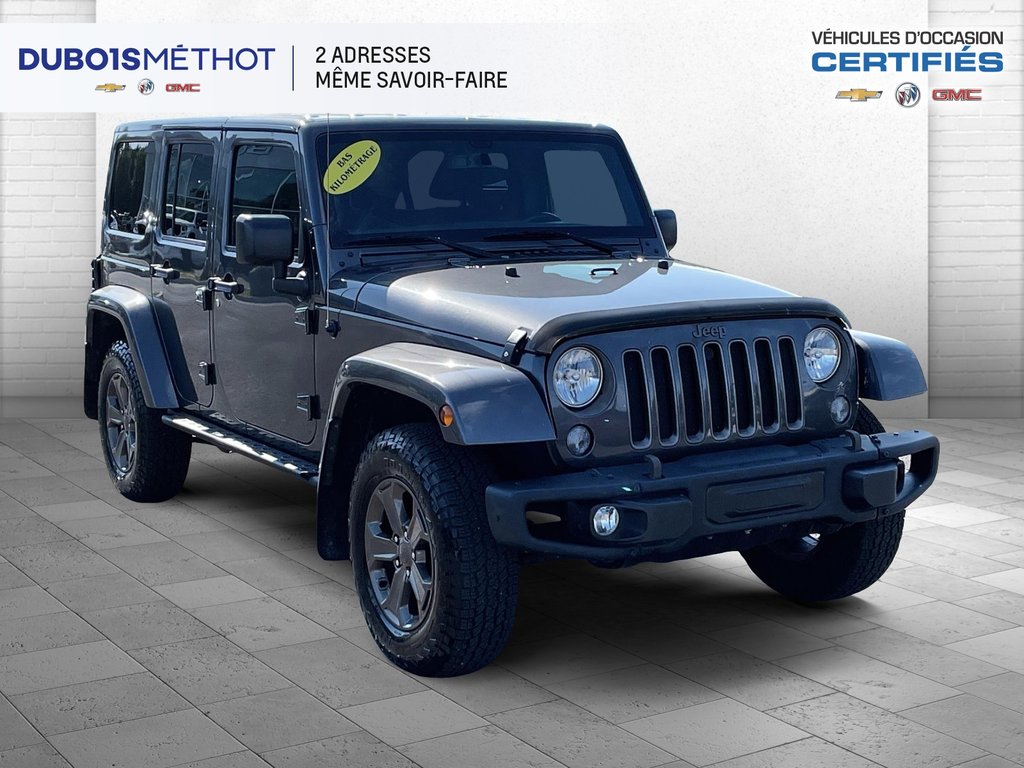 2018 Jeep WRANGLER JK UNLIMITED V6 3.6L AUTOMATIQUE, A/C, 2 TOITS, AUTOMATIQUE !!! in Plessisville, Quebec - 10 - w1024h768px