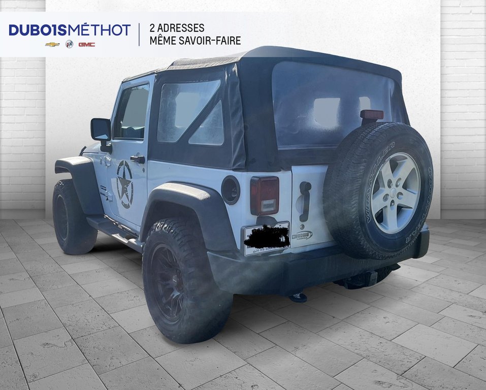 Jeep Wrangler SPORT MANUEL, V6 3.6L 4X4 !!! 2016 à Plessisville, Québec - 2 - w1024h768px