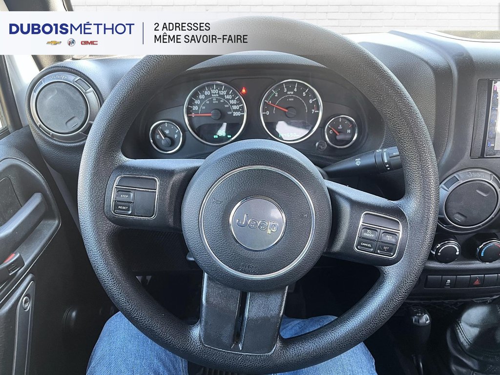 Jeep Wrangler SPORT MANUEL, V6 3.6L 4X4 !!! 2016 à Plessisville, Québec - 8 - w1024h768px