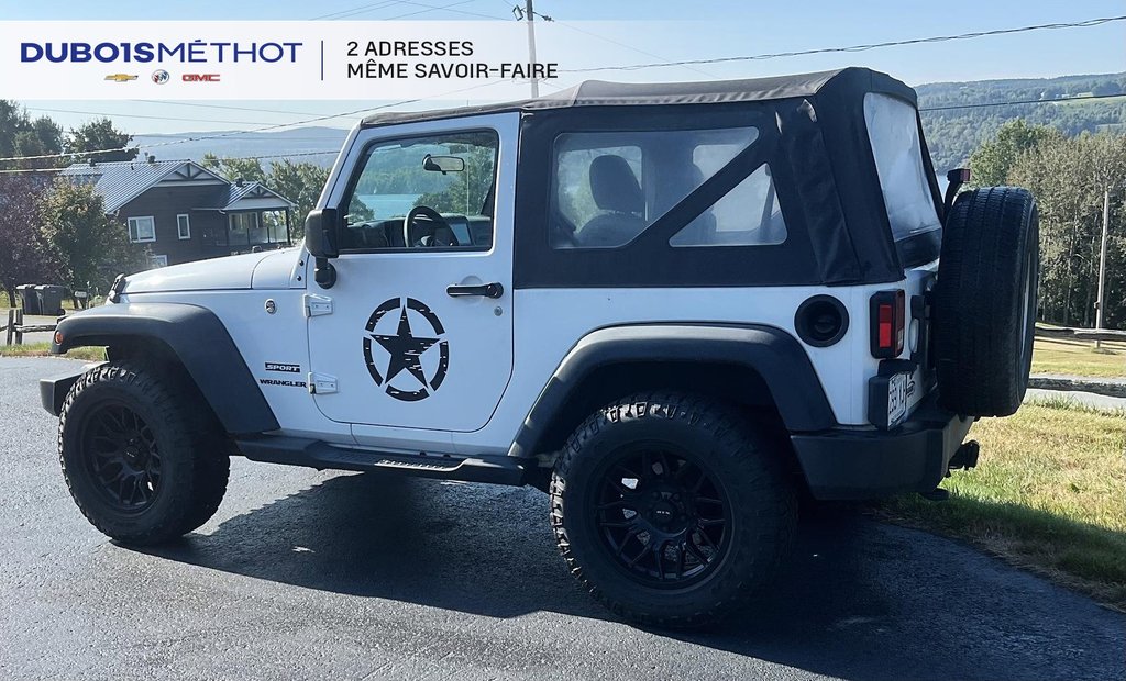 Jeep Wrangler SPORT MANUEL, V6 3.6L 4X4 !!! 2016 à Plessisville, Québec - 3 - w1024h768px