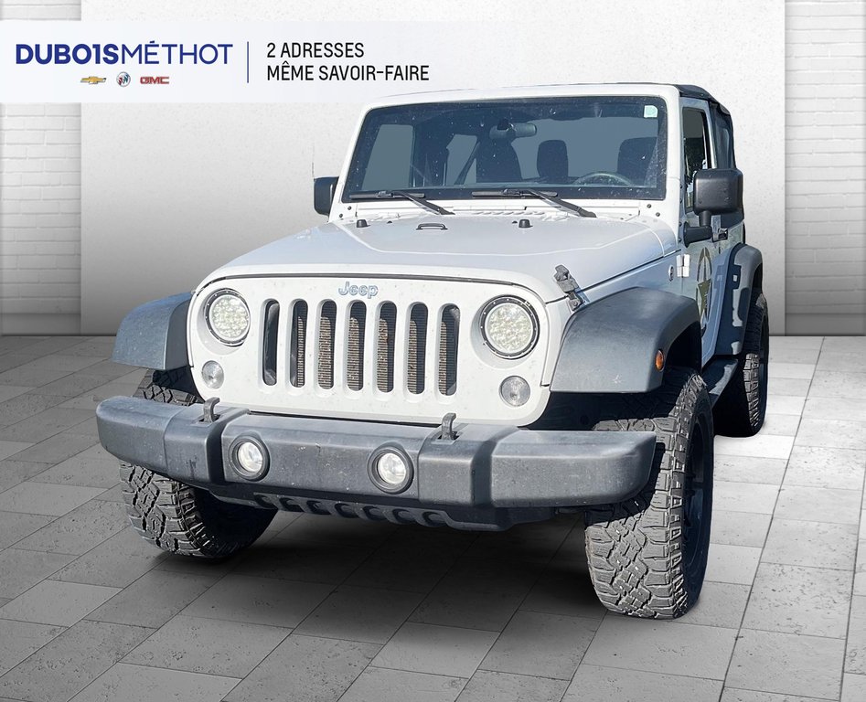 Jeep Wrangler SPORT MANUEL, V6 3.6L 4X4 !!! 2016 à Plessisville, Québec - 4 - w1024h768px