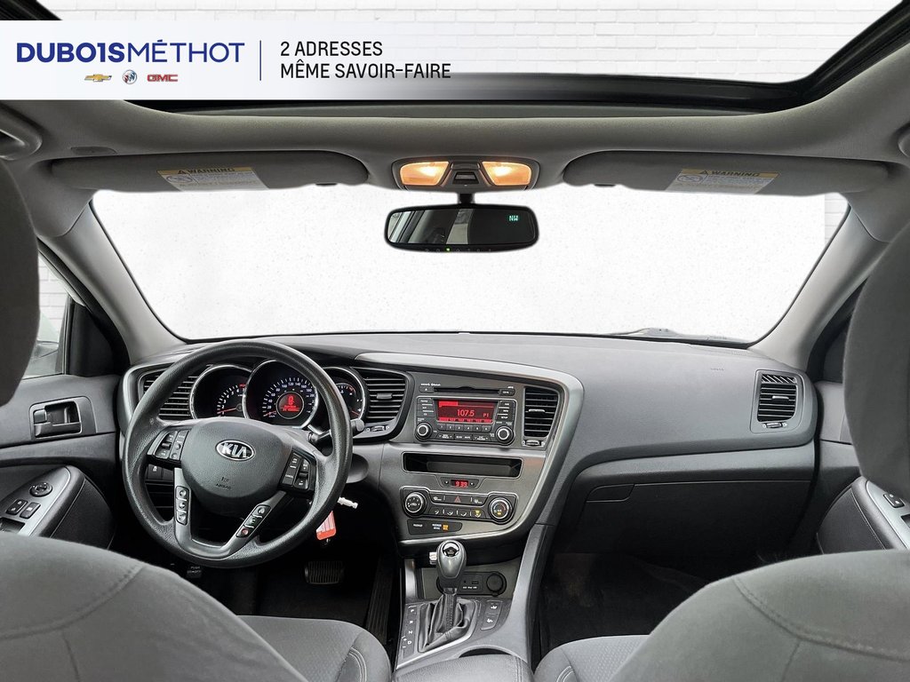 Kia Optima AUTOMATIQUE, TOIT PANORAMIQUE, SIEGES CHAUFFANTS ! 2013 à Victoriaville, Québec - 11 - w1024h768px