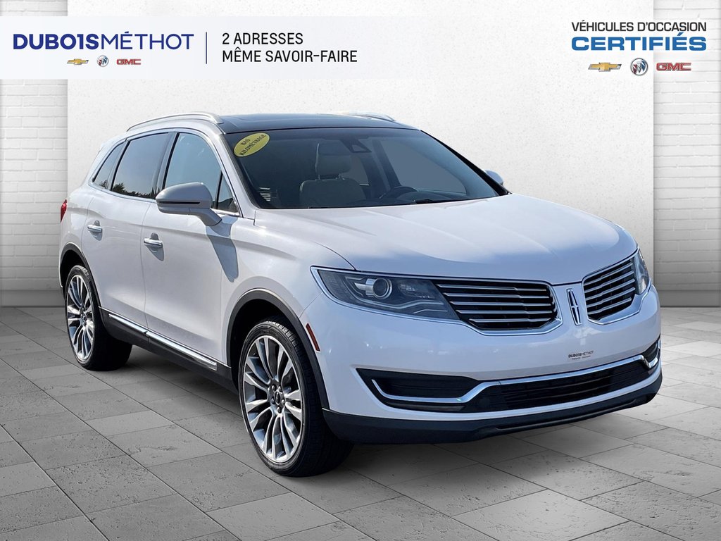 2017 Lincoln MKX RESERVE, AWD, 2.7L TURBO CUIR TOIT GPS !!! in Plessisville, Quebec - 9 - w1024h768px