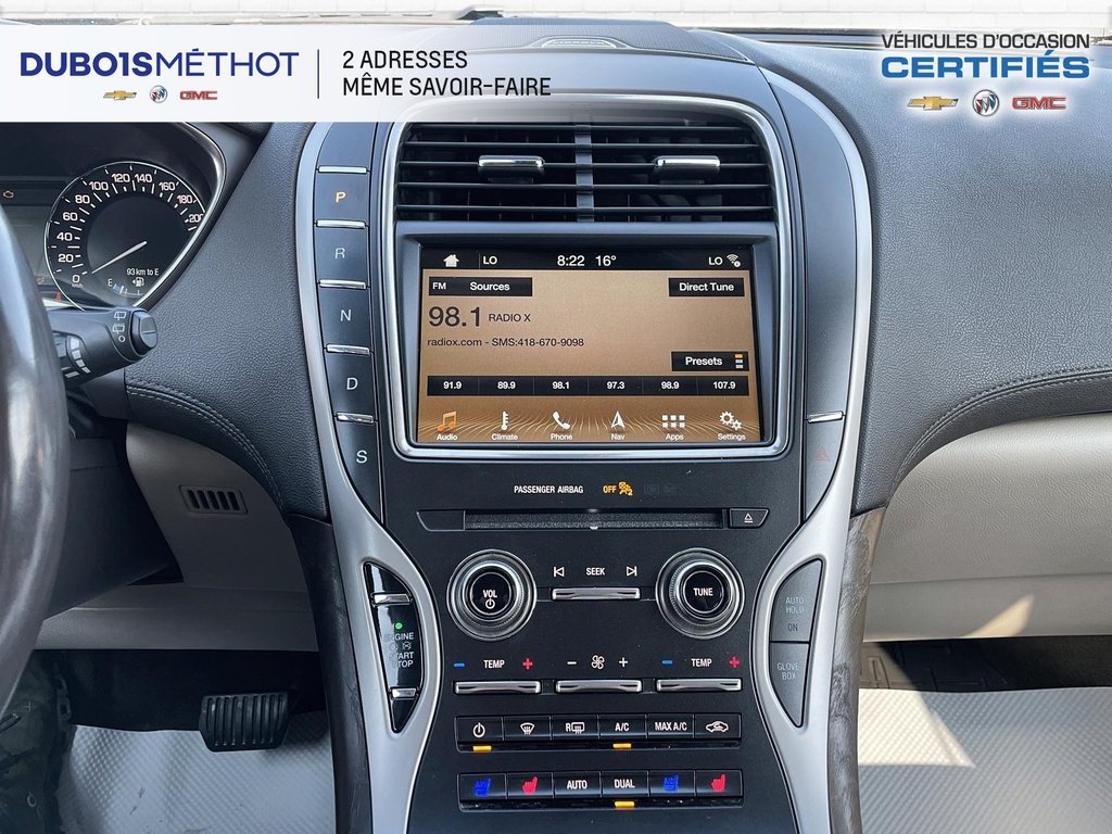 2017 Lincoln MKX RESERVE, AWD, 2.7L TURBO CUIR TOIT GPS !!! in Plessisville, Quebec - 21 - w1024h768px
