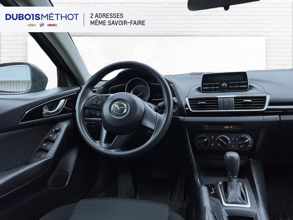 Mazda 3 GX, AUTOMATIQUE, BERLINE, A/C, CRUISE CONTROL !!! 2015 à Victoriaville, Québec - 11 - w1024h768px