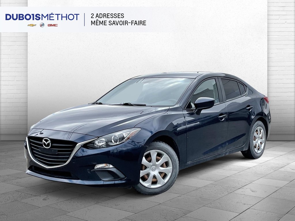 2015 Mazda 3 GX, AUTOMATIQUE, BERLINE, A/C, CRUISE CONTROL !!! in Victoriaville, Quebec - 1 - w1024h768px