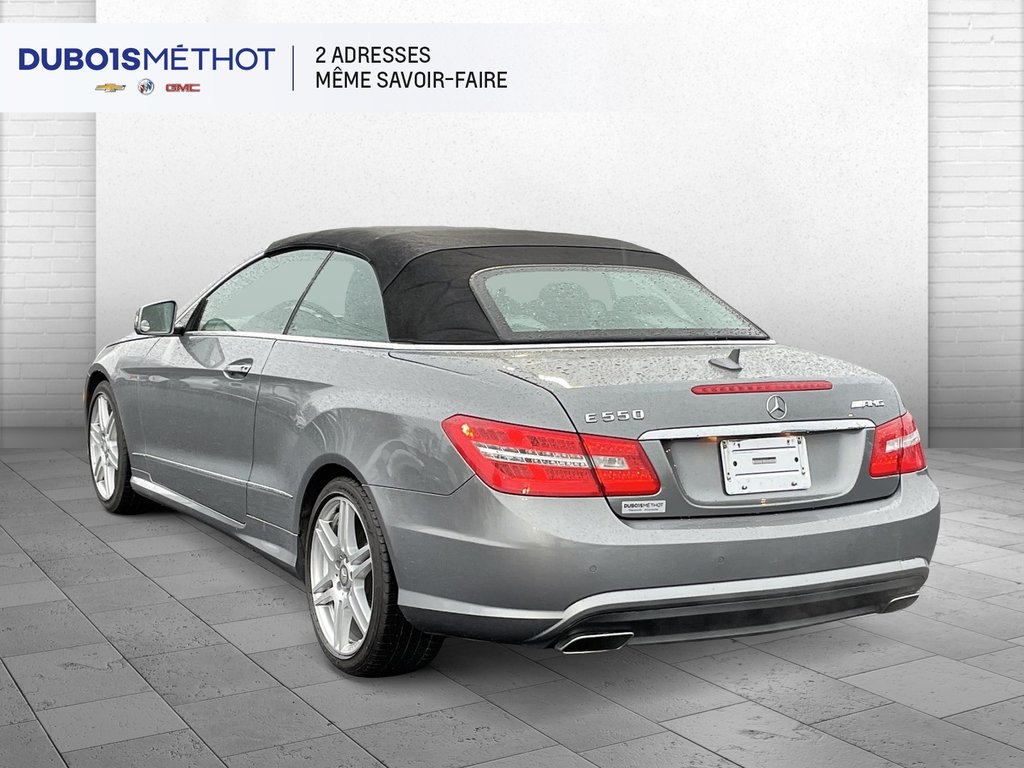 2011  E-Class E 550, CONVERTIBLE, CUIR, GPS, in Victoriaville, Quebec - 5 - w1024h768px