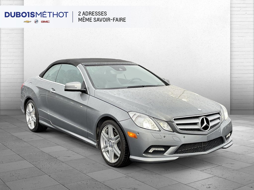 2011  E-Class E 550, CONVERTIBLE, CUIR, GPS, in Victoriaville, Quebec - 9 - w1024h768px