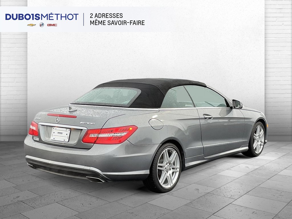 2011  E-Class E 550, CONVERTIBLE, CUIR, GPS, in Victoriaville, Quebec - 7 - w1024h768px