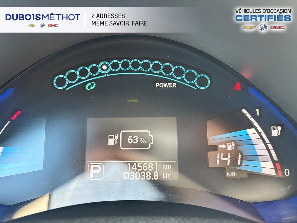 Nissan Leaf 100% ELECTRIQUE !!! 2016 à Plessisville, Québec - 29 - w1024h768px