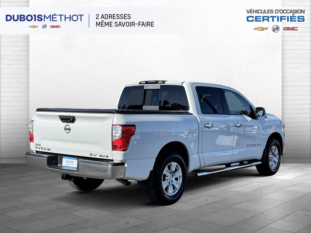 Nissan Titan V8 5.6L, SV 4X4, 6 PASSAGERS, 2018 à Plessisville, Québec - 7 - w1024h768px
