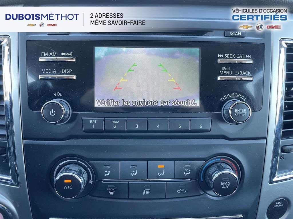 Nissan Titan V8 5.6L, SV 4X4, 6 PASSAGERS, 2018 à Plessisville, Québec - 22 - w1024h768px