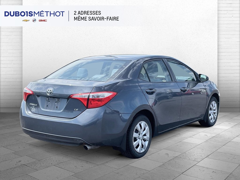 2014 Toyota Corolla LE, AUTOMATIQUE, SIEGES CHAUFFANTS, CAMERA RECUL ! in Plessisville, Quebec - 6 - w1024h768px