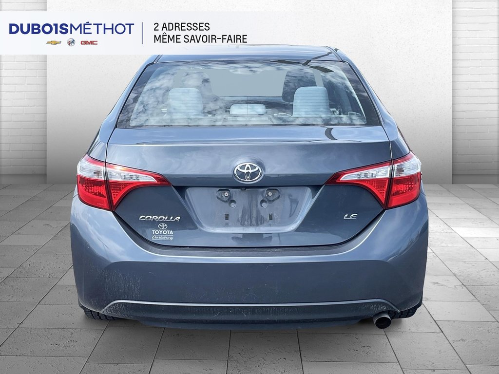 2014 Toyota Corolla LE, AUTOMATIQUE, SIEGES CHAUFFANTS, CAMERA RECUL ! in Plessisville, Quebec - 5 - w1024h768px