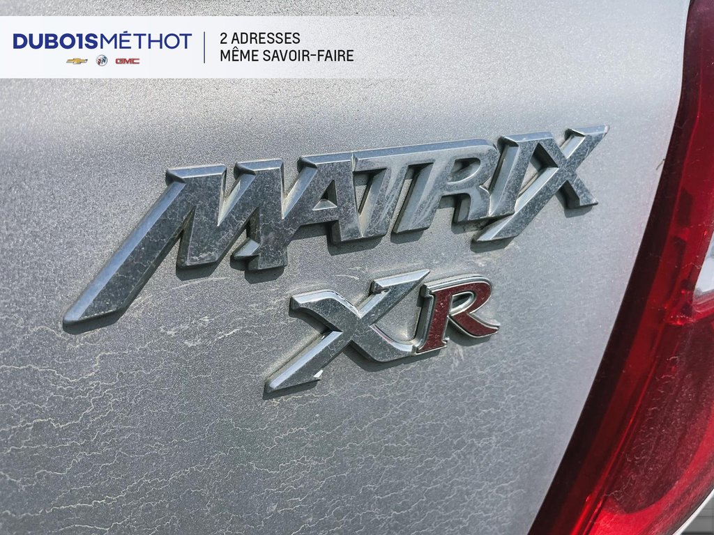 2010 Toyota Matrix XR, AIR CLIMATISEE, MANUEL VITRES ET DOORLOCKS !!! in Victoriaville, Quebec - 6 - w1024h768px