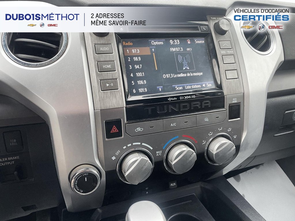 Toyota Tundra SR5 PLUS, V8 5.7L 4X4 BOITE LONGUE 8 PIEDS !!! 2018 à Plessisville, Québec - 22 - w1024h768px