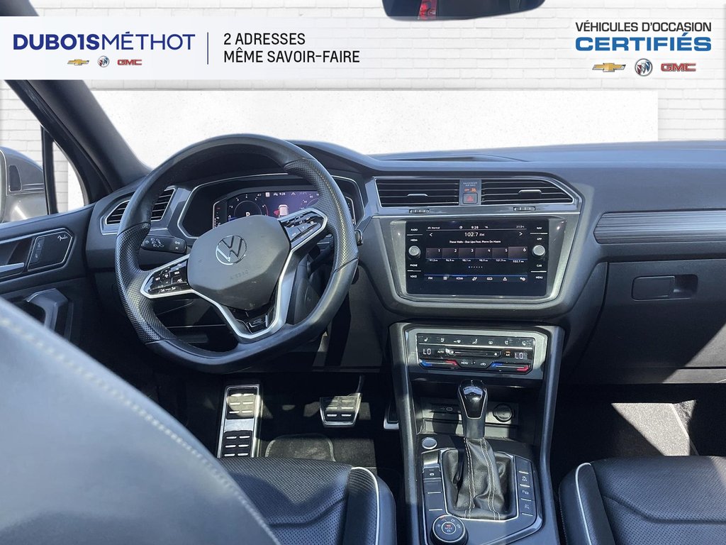 Volkswagen Tiguan HIGHLINE R LINE, 4 MOTION AWD, CUIR, TOIT, GPS !!! 2022 à Victoriaville, Québec - 19 - w1024h768px
