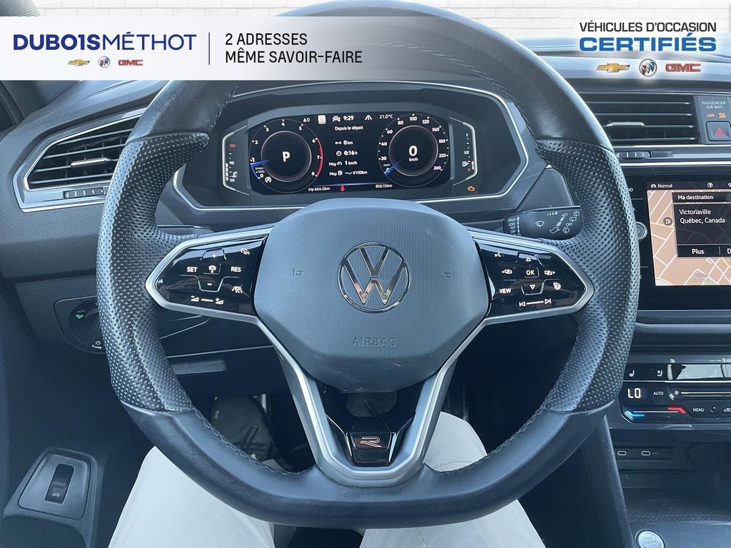 Volkswagen Tiguan HIGHLINE R LINE, 4 MOTION AWD, CUIR, TOIT, GPS !!! 2022 à Victoriaville, Québec - 35 - w1024h768px