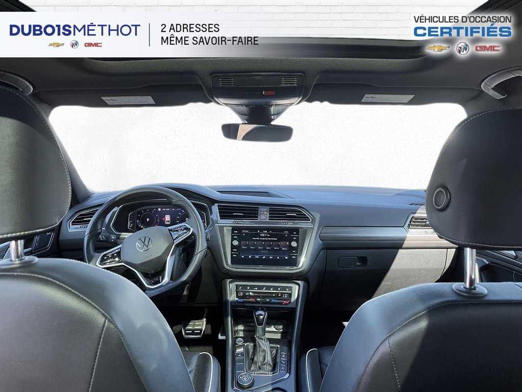 Volkswagen Tiguan HIGHLINE R LINE, 4 MOTION AWD, CUIR, TOIT, GPS !!! 2022 à Victoriaville, Québec - 18 - w1024h768px