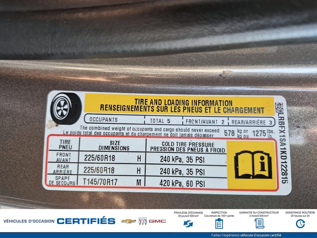2019 Buick ENVISION in Alma, Quebec - 33 - w1024h768px