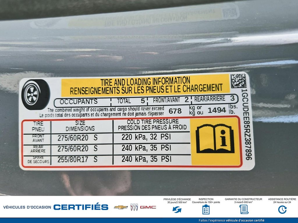 2024 Chevrolet Silverado 1500 4WD Crew Cab RST in Alma, Quebec - 37 - w1024h768px