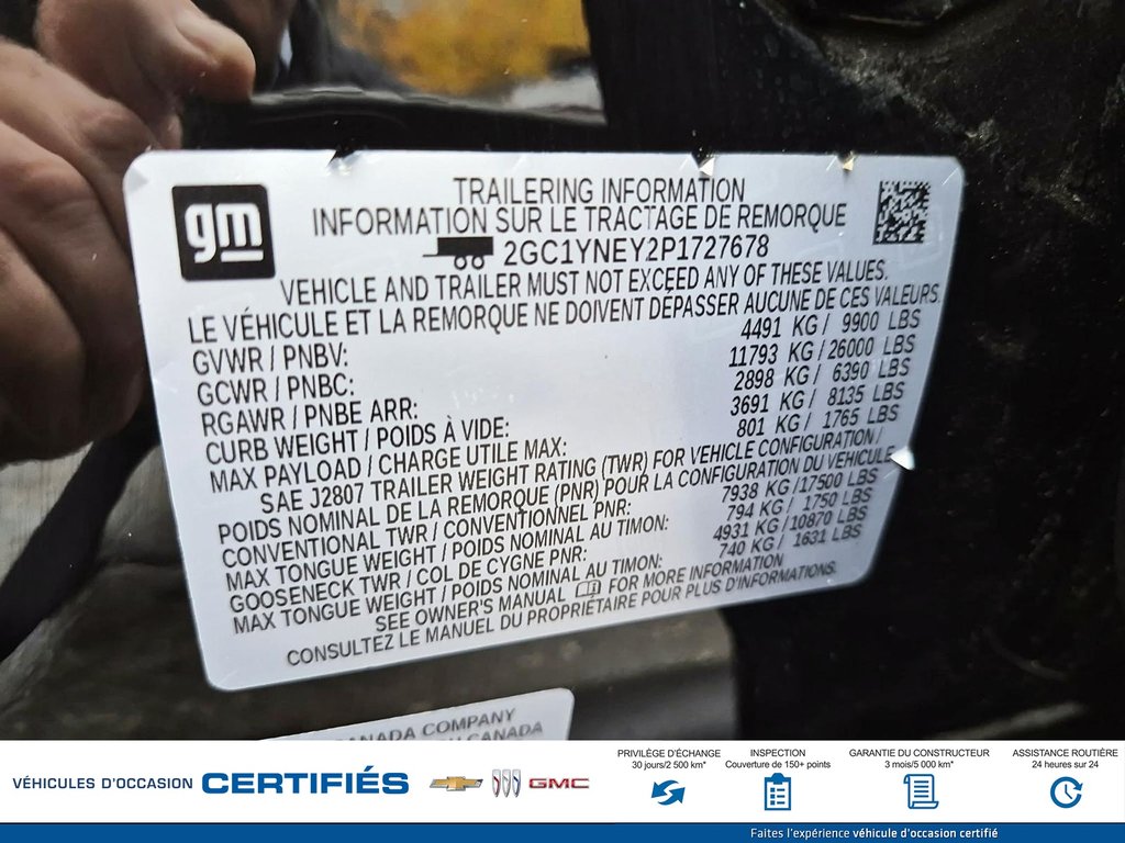 2023 Chevrolet Silverado 2500 HD 4WD Crew Cab LT in Alma, Quebec - 33 - w1024h768px