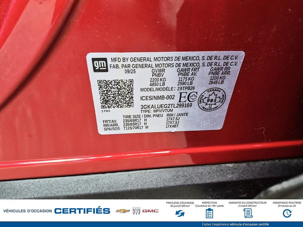 GMC Terrain AWD Elevation 2026 à Alma, Québec - 30 - w1024h768px