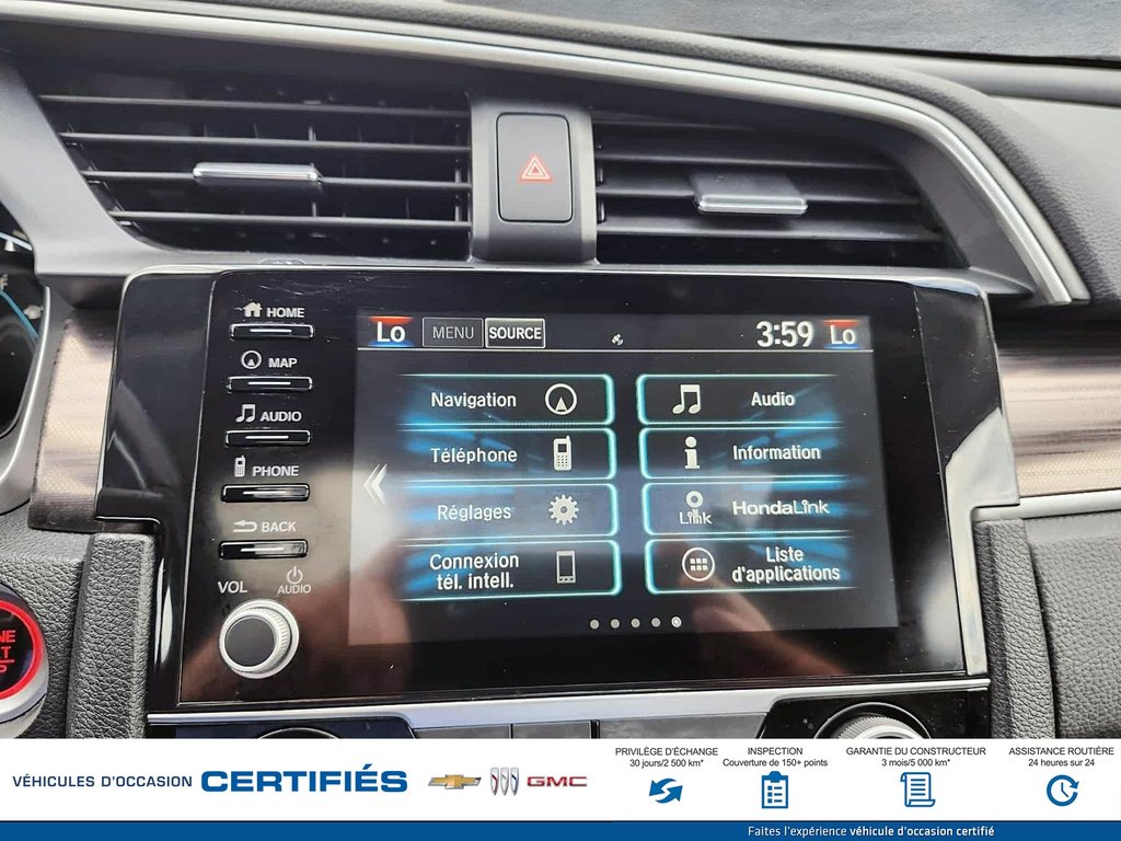 Honda Civic Touring 2020 à Alma, Québec - 20 - w1024h768px