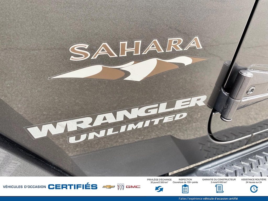 2017  Wrangler Unlimited SAHARA in Alma, Quebec - 9 - w1024h768px