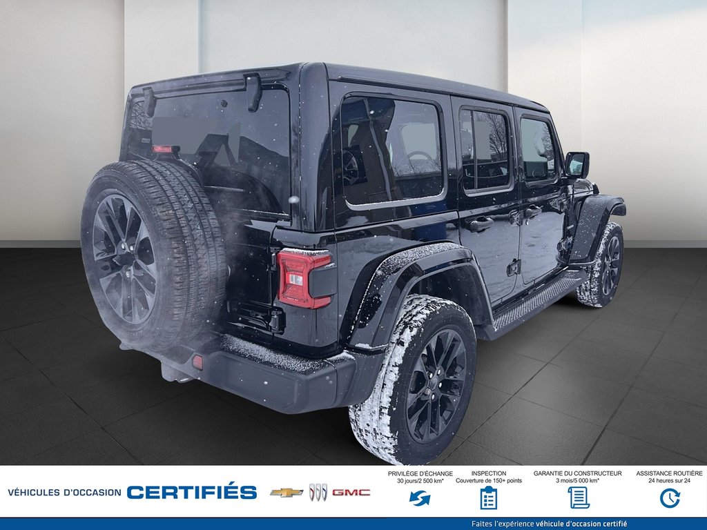 2021 Jeep WRANGLER Unlimited 4 dr Sahara 4XE PHEV in Alma, Quebec - 5 - w1024h768px