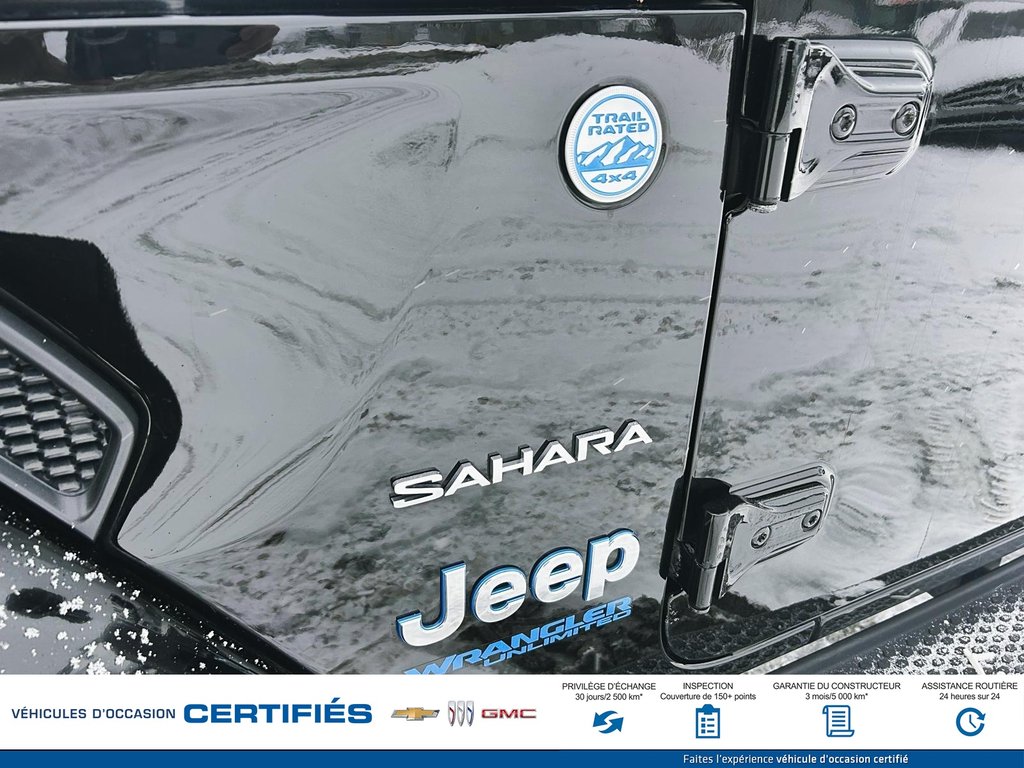 2021 Jeep WRANGLER Unlimited 4 dr Sahara 4XE PHEV in Alma, Quebec - 9 - w1024h768px